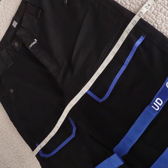 Le Jean De Marithe Francois Girbaud Size 34 Shuttle Tape Cargo Jeans - Picture 6 of 16